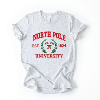 North Pole University Tee or Sweatshirt