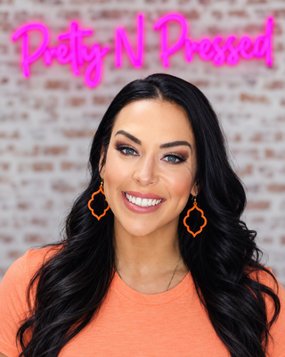 Natalie wearing The Basics Earrings at Pretty N Pressed Boutique