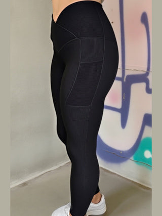 PRE - ORDER Molly Max Sculpt Ribbed Leggings - Regular - 5/5 - Girl Code Couture