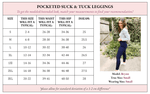 PRE - ORDER Palmer Pocketed Suck & Tuck Leggings - 5/27 - Girl Code Couture