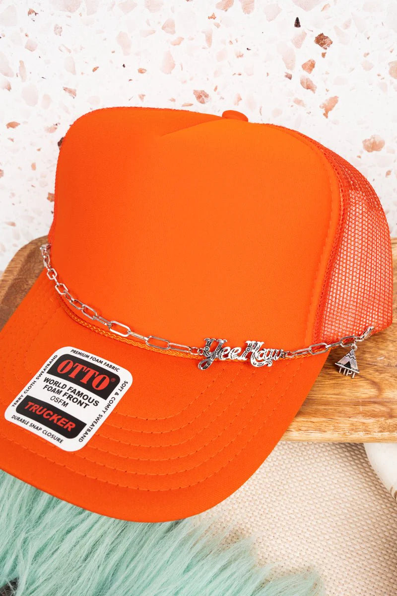 Trucker Hat/ Purse Charm Chain