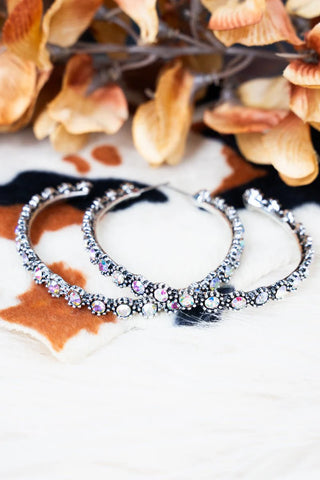 AB Hoop Earrings