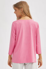 Dear Scarlett Signature Classic Round Neck Top