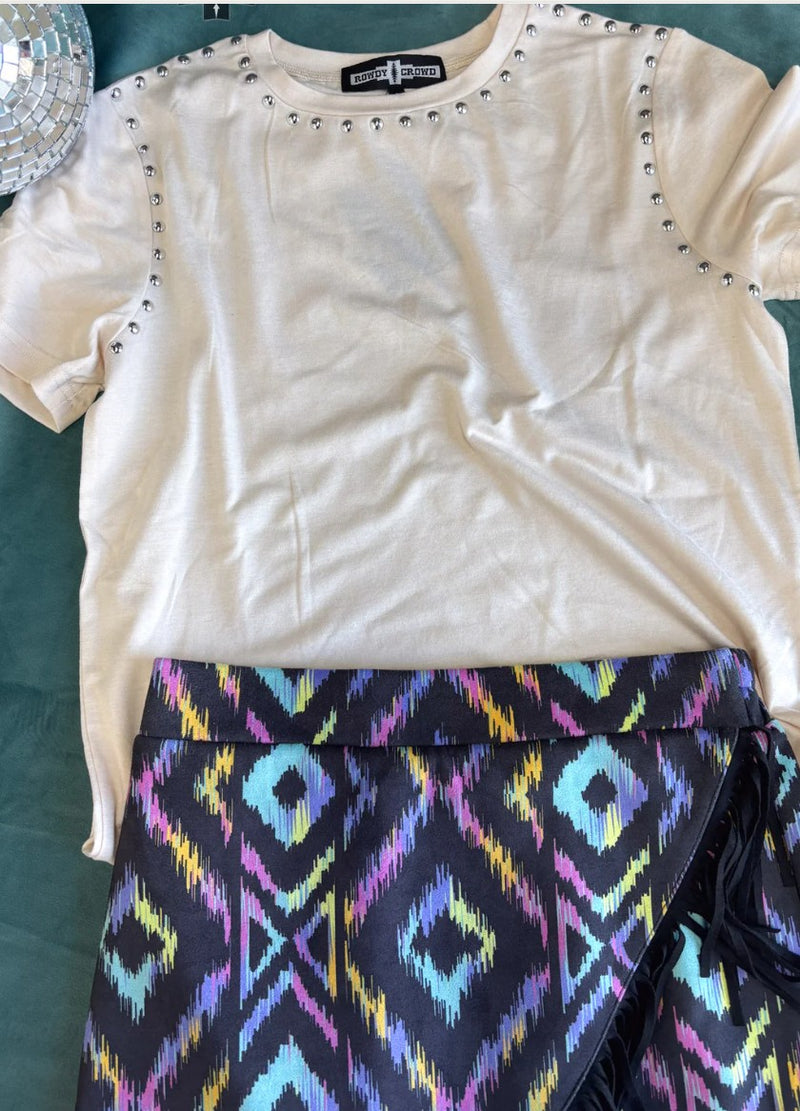 Rowdy Studded Top
