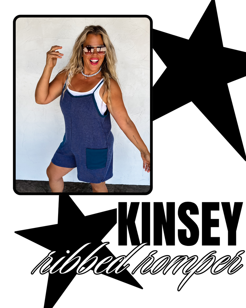 Preorder Kinsey Ribbed Romper