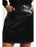 Vegan Leather Skirt