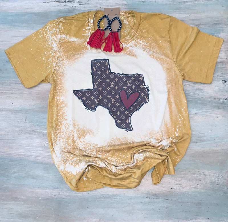 Texas Bleached Tee