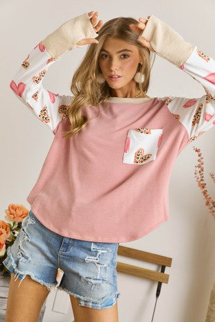 Heart On My Sleeve Top