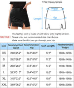 Nash Bash Vegan Leather Skirt