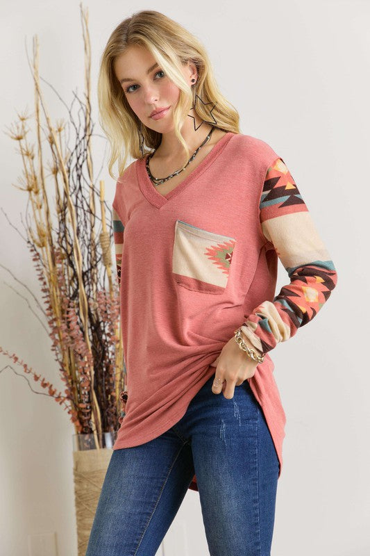 Mya Aztec Top