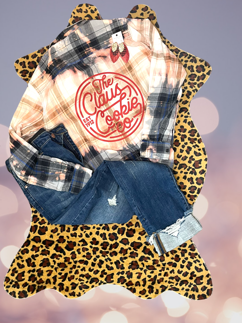 Bleached Holiday Flannels