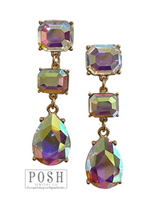 Rhinestone earring 9PE406