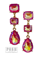 Rhinestone earring 9PE406