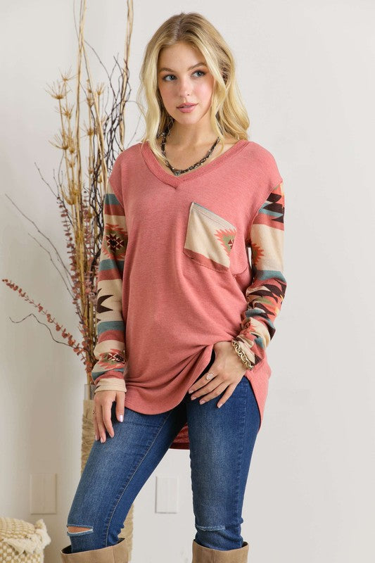 Mya Aztec Top