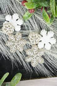 Golden Snowflake Seed Bead Earrings