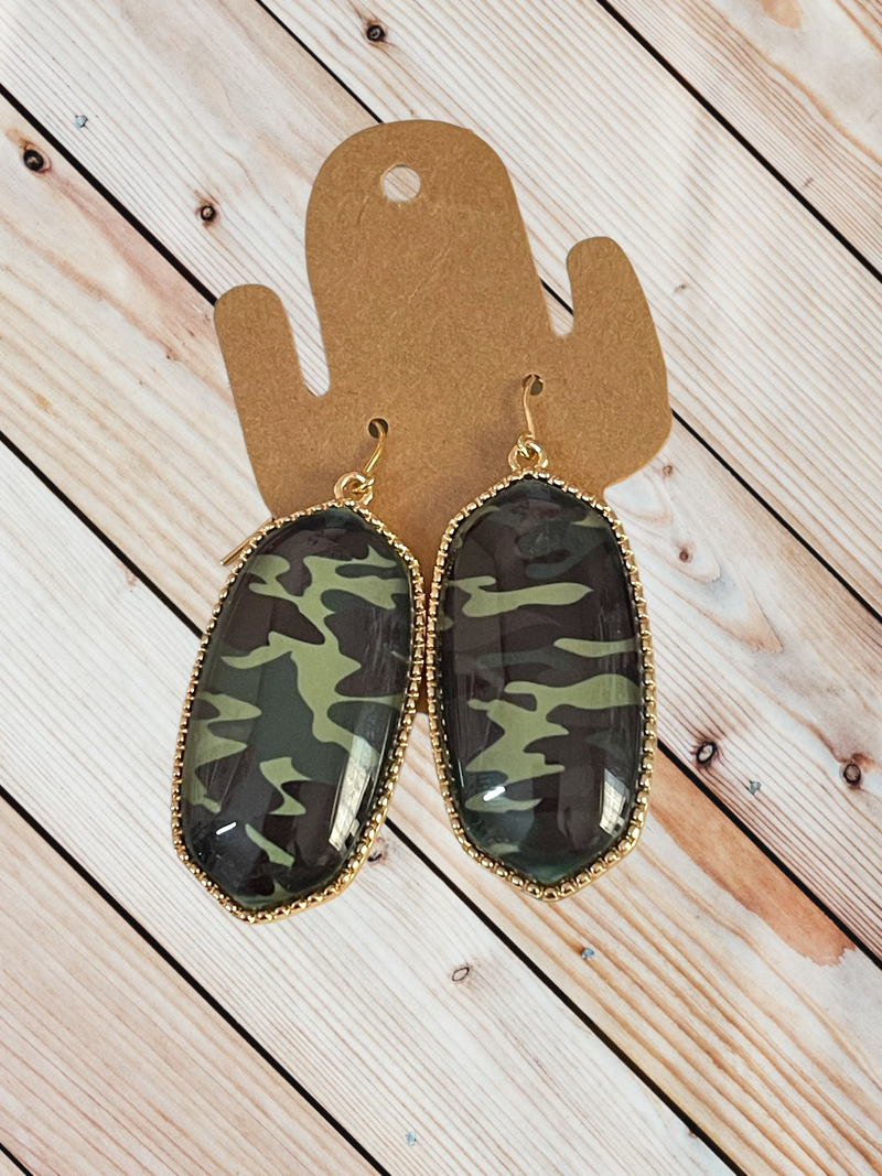Find Me Camo Earrings