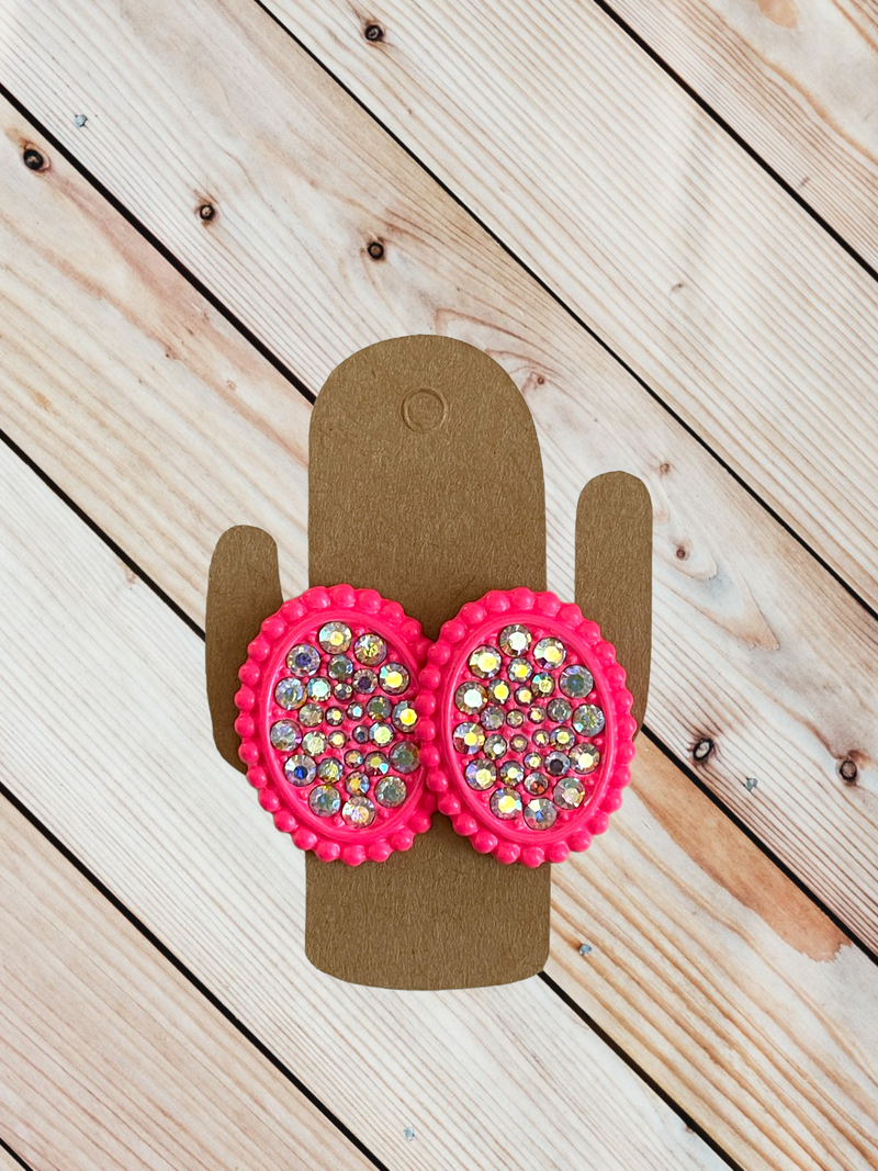 Poppin Pink Earring AB