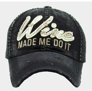 Wine Made Me Do It