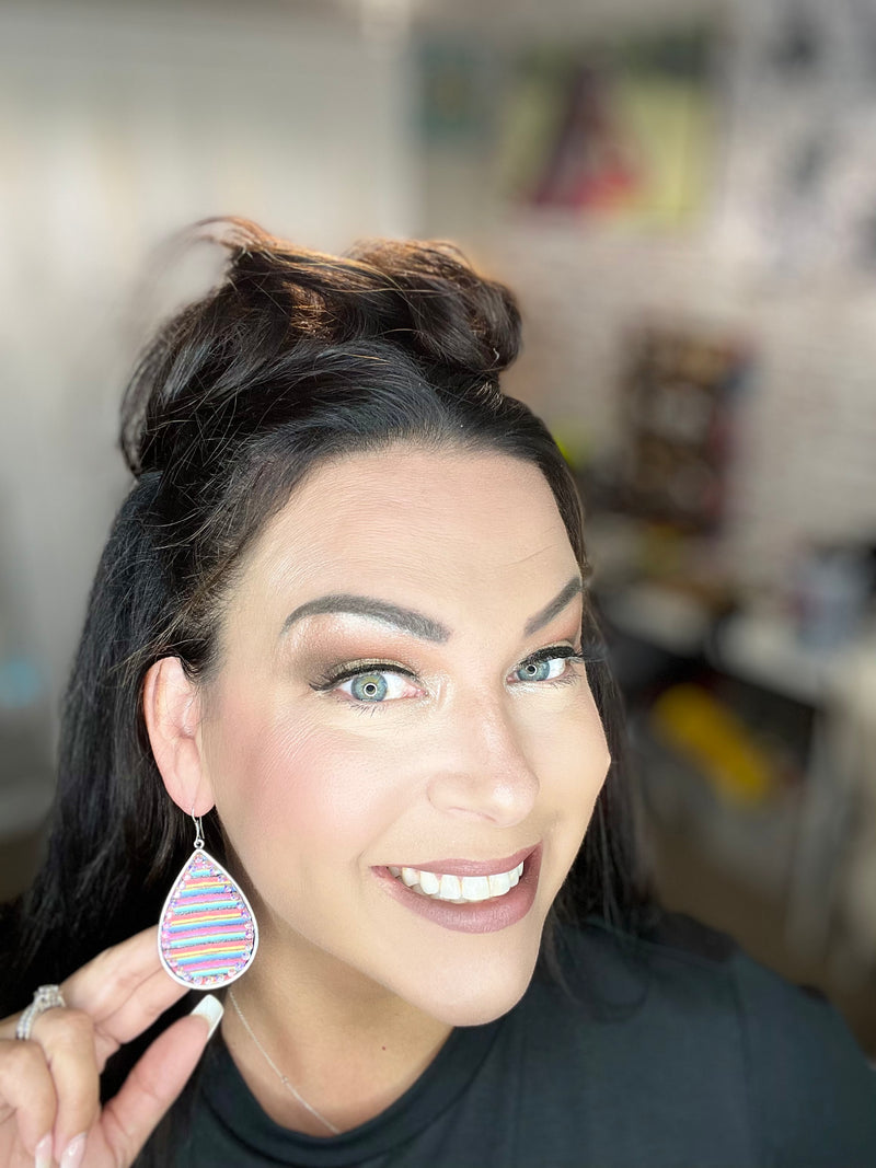 Serape Drop Earring